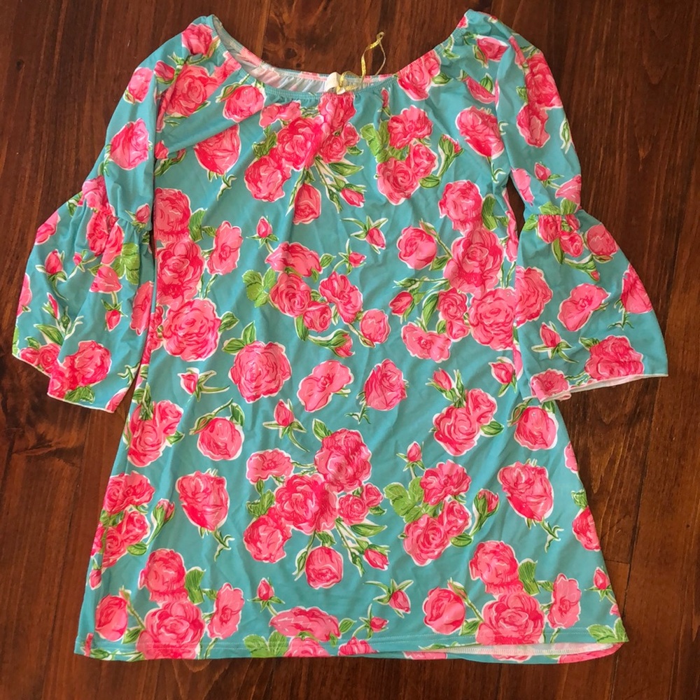 Simply Southern Bell Sleeve Dress/Tunic Size S